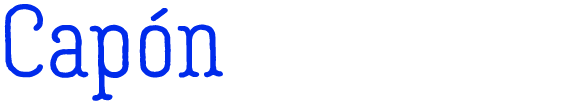 capón